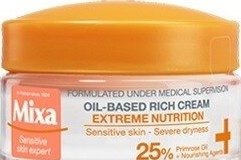 Mixa Extreme Nutrition Bohatý výživný krém s pupalkovým olejem 50 ml