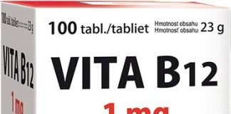 Vita-B12 1mg s příchutí máty žvýkací tbl. 100