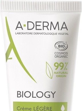 A-DERMA BIOLOGY Dermatologický lehký hydratační krém 40 ml