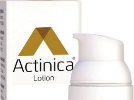 Galderma-Spirig Actinica Lotion svetlofiltrujúce tělové mléko v lahvičce s dávkovačem 80 g