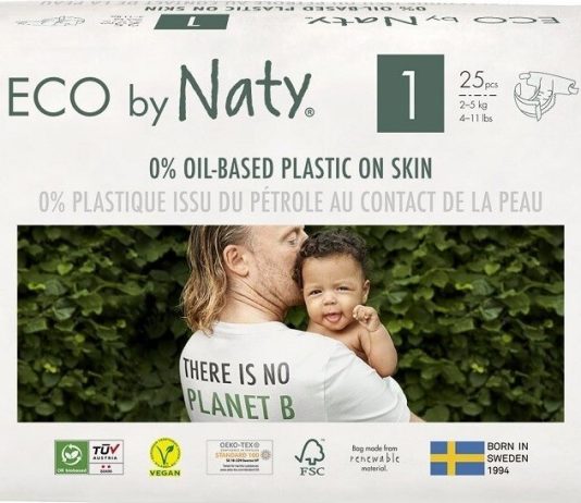 Eco by Naty plenky Newborn 2-5kg 25ks