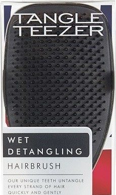 Tangle Teezer Large Wet Detangler kartáč na vlasy Black Gloss