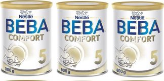BEBA COMFORT 5 800g - balení 6 ks