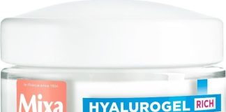 Mixa Hyalurogel rich intenzivní hydratační pleťový krém pro citlivou