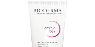 BIODERMA Sensibio DS+ gel moussant 200 ml