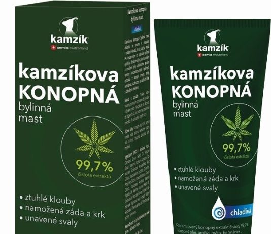 Cemio Kamzíkova konopná mast chladivá 200ml NEW ČR/SK