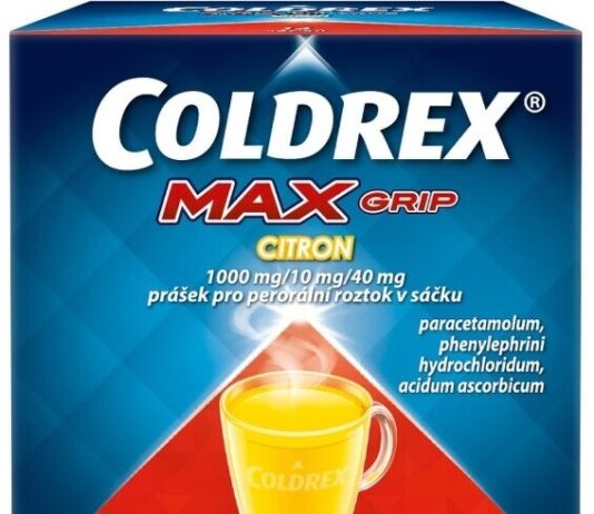 Coldrex Maxgrip citron 1000MG/10MG/40MG rozpustné sáčky 14