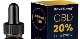 MOVit CBD 20% Full Spectrum konopný olej 10ml