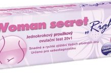 Ovulační test Woman secret Right time 20ks