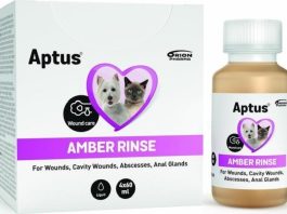 APTUS Amber Rinse oplach ran psy/kočky 4x60ml