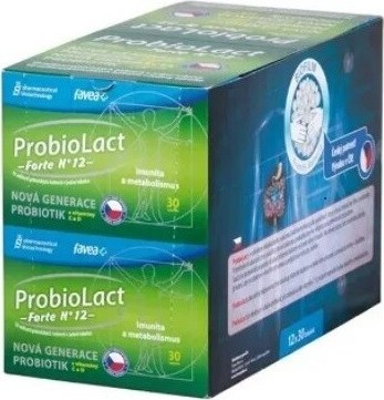Favea ProbioLact Forte N°12 tobolek 12x30