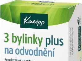 Kneipp 3 bylinky na odvodnění 60 tobolek