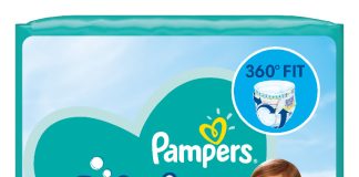 Pampers Splashers Plenkové kalhotky velikost 4 11 ks