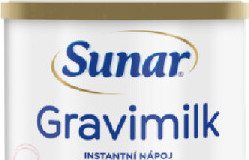 Sunar Gravimilk s příchutí čokoláda pro těhotné a kojící ženy 450 g