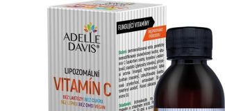 Adelle Davis Lipozomální vitamín C JUNIOR 3+ 100ml