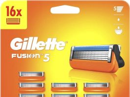 Gillette Fusion5 náhradní hlavice 16ks