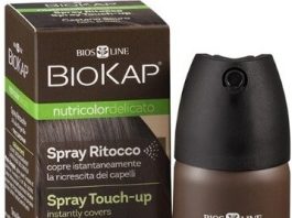 BIOKAP Spray Touch Up krycí sprej hnědý tmavý 75ml