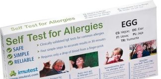 Imutest Autotest na alergie Vejce