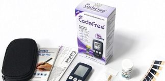 Standard Diagnostics SD Codefree glukometr kompletní set