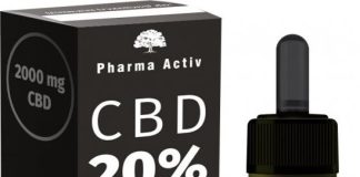Full Spectrum CBD Konopný olej 20% 2000 mg 10 ml