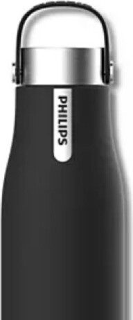 Philips GoZero UV samočistící lahev 590ml Černá