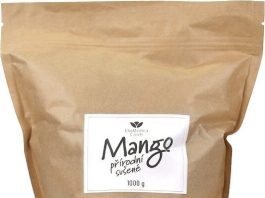 Mango přírodní sušené 1000g EkoMedica