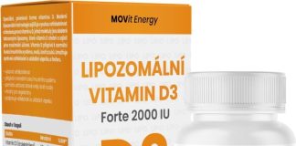 MOVit Lipozomální Vitamin D3 Forte 2000 IU cps. 60