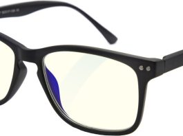 GLASSA brýle na PC černé +1.50