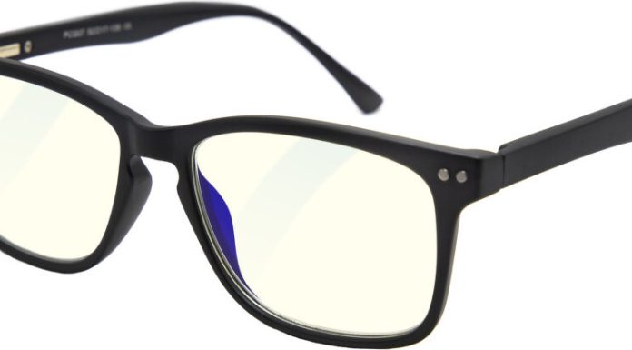 GLASSA brýle na PC černé +2.50