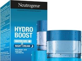 Neutrogena Hydro Boost hydratační pleťový gel 50 ml + noční krém s hydratačním účinkem 50 ml dárková sada