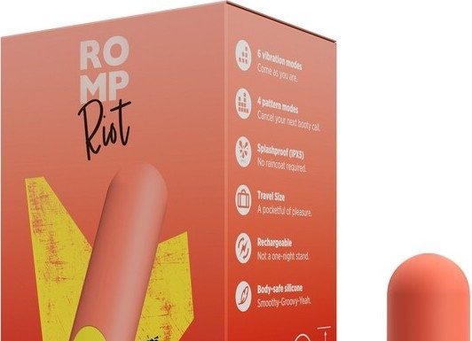 ROMP Riot Bullet Vibrator Orange