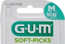 GUM Soft-Picks mezizubní kartáček gumový Medium 100ks