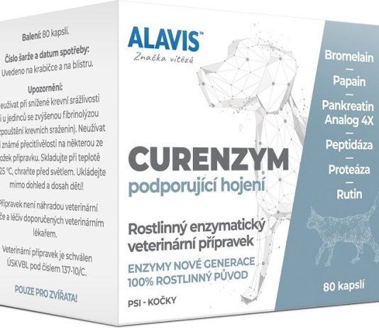 ALAVIS Curenzym podporující hojení cps.80