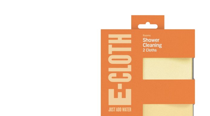 E-cloth Sada hadříků do sprchy (2 ks) - hadřík na sprchy a leštící hadřík