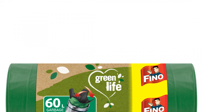 FINO Pytle na odpadky Green Life Easy pack 27 μm - 60 l (18 ks)