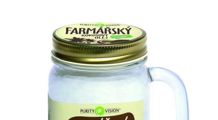 Purity Vision Kokosový olej farmářský - 400 ml - lisovaný za studena