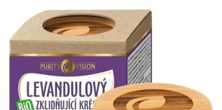 Purity Vision Levandulový krém zklidňující BIO (40 ml) - s konopím a vitaminem e