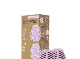 Ecoegg Vajíčka na sušení prádla - jarní květy (2 ks + 4 náplně) - ušetří až 28 % energie a času