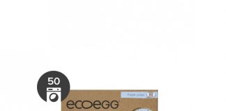 Ecoegg Náplň do pracího vajíčka s vůní svěží bavlny - na 50 pracích cyklů - vhodné pro alergiky i ekzematiky