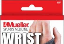 Mueller Adjust to fit ortéza na zápěstí levá