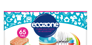 Ecozone Tablety do myčky Brilliance - vše v jednom - 65 ks