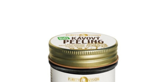Purity Vision Kávový peeling BIO - 110 g - pro hedvábně jemnou pokožku