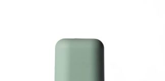 laSaponaria Aplikátor na tuhý deodorant - znovuplnitelný - Šedozelený - v elegantních barvách