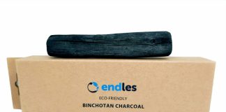 Endles by Econea Binchotanová tyčinka - aktivní uhlí pro přirozenou filtraci