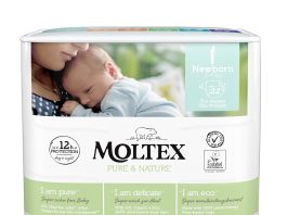 Moltex Ekoplenky Pure & Nature - pro novorozence (2-4 kg) (22 ks)