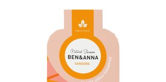 Ben & Anna Šampon v prášku (2×20 g) - Rakytník - regeneruje a zklidňuje