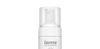 Lavera Basis Sensitive Jemná čisticí pěna na obličej BIO (150 ml) - pro citlivou a problematickou pleť