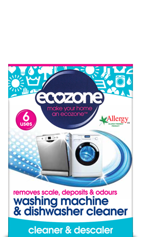 Ecozone Čistič praček a myček na nádobí (6 ks) - odstraní vodní kámen a usazeniny