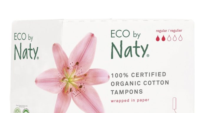 Naty Tampony Regular (18 ks) - 100% z biobavlny