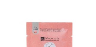 laSaponaria Jemný vyživující sprchový gel v prášku - měsíček a růže šípková (25 g)